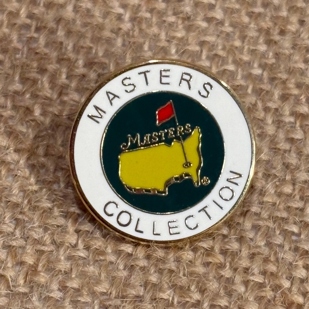 Masters Collection Golf Pin Masters Tournament Augusta Georgia USA Enamel Lapel